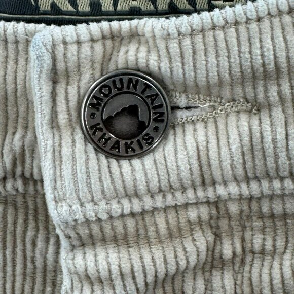 Mountain Khakis Tan Corduroy Pants Mens Size 38x33 Relaxed Fit Durable Casual - Picture 6 of 9